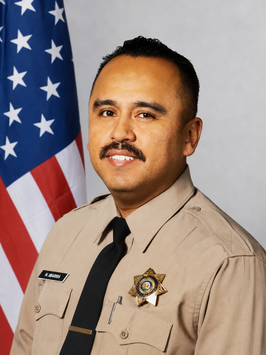 Humberto Ibarra Jr., RMS Training instructor, in uniform